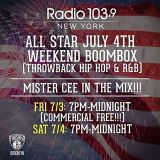 @DJMisterCee 4th Of July Weekend Boombox Mix (7-3-15)