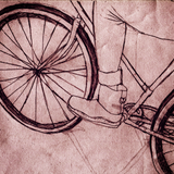 Bicycling to see the river