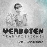Gab Rhome Verboten Transmissions 85