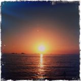 Wrth i'r Haul Ddisgyn i'r Mor (A Sunset in Ceredigion)