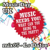 Music Day UK - mix series 05 - Lo Dafoe