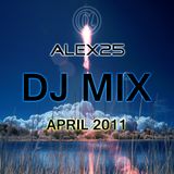 ALEX25 - Dj Mix April 2011