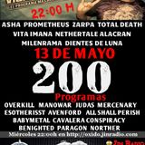 Programa Vicio del Metal nº 200 dia 13-05-15