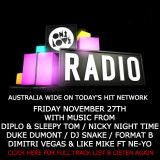 onelove radio 27th November 2015