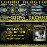 Techno Reactor Podcast ( fnoob.radio )( Sonja De Nada ) ( Croatia ) ( Dubrovnik )