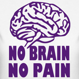 No Brain, No Pain