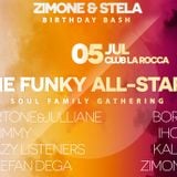 Ihou, BorG, Kalin Todorov, Zimone - The Funky All-Stars - Part 3 - live @ La Rocca 05.07.2014