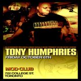 Tony Humphries - Live @ The Mod Club - Toronto - 06.10.06