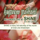 Kareem Raïhani Recorded Live SHiNE Amsterdam 21-03-2015
