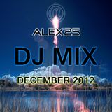 ALEX25 - Dj Mix December 2012