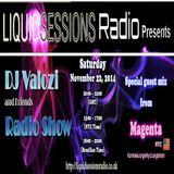 DJ Valozi and DJ Magenta @ Liquid Sessions Radio UK - November, 22th 2014