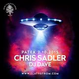 Chris Sadler live mix in MC Zlatý Strom 2.10.2015