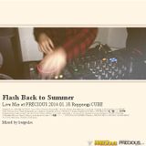 Flash Back to Summer (Live Mix @ PRECIOUS 2014.01.18 Roppongi CUBE)