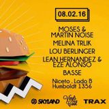 Martin Noise b2b Moses - WASP @ Niceto Club ::: 08-02-2016