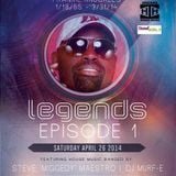 Legendz: Episode 1 w/The Indiana House Hedz @ Gleason Golf Clubhouse, Gary, IN-26 April 2104