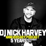 DJ Nick Harvey - Podcast November 2014 (5 Years Nick Harvey Podcasts)