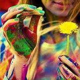 ,, finger painting
