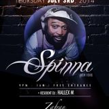 Dj Spinna LIVE @ Zafran, Hong Kong (July 3rd, 2014)