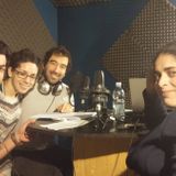 Karibu con giornalisti rifugiati Mevlude Askara (curda), Sadık Şenbaba (turco) e Murat Cinar, 5/3/16