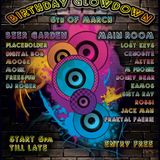 Birthday Glowdown set
