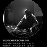 Audioexit Podcast045 - Michael Miller