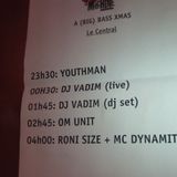 SUPORTING MIX FOR DJ VADIM / RONI SIZE @ La Machine du Moulin Rouge 22/12/12