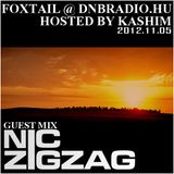 Nic ZigZag - Guest Mix on FOXTAIL @ DNBRADIO.HU