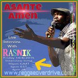 Asante Amen..Interview...Reggaeoverdrive Radio.