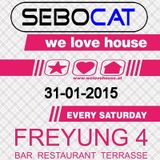 Sebocat - live @ we love house - Freyung 4 // 31-01-2015