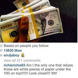 CHRIS & KARREUCHE , NENE VS WENDY WILLIAMS,SOULJA BOY FLEXING WIT FAKE MONEY