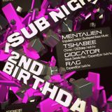 Mentalien - Live at Sub Night 2nd Birthday - 02-02-2013