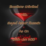 Emotions Unlimited With Sayed Azhur Hussain As On 06th Jan 2012