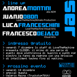 CLOSER PARTY OBON AT CLOVER CLUB ITALY 07/12/12