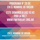 En el nombre de Orson - PGM 20