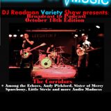 Saturday Night Radio Variety Show with DJ Readman: The Corridors and more Audio Madness