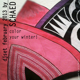 SCHAED // FEBRUARY 2013 // PUT COLOR IN YOUR WINTER // djset