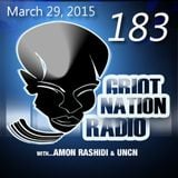 Griot Nation Radio 183 - 3/29/2015