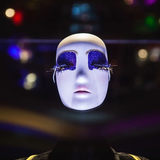 Protopapa for Marco De Vincenzo fashion-art installation "In-Lusionem" at PITTI immagine 89 Firenze