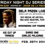 DELA PAZEN LIVE! Chip Powered (Chip Howard) tribute on Vocalo Radio 89.5fm & 90.7fm 02.28.14