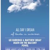 Powel - live at All Day I Dream Of London in Summer, Studio 338, London - 16-Aug-2015
