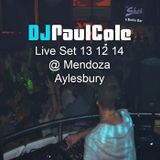 Live Set "Mendoza" 13th December 2014