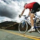 aerobe training on a flat road