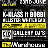 DJ Carl Whitehead - Shine 23-06-12 @ LEEDS WAREHOUSE LIVE