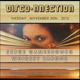 DISCO-NNECTION 11/20/12 with Whiskey Barons (my set 0:00-1h:39min, W.B. 1h:40min--3h:15min)