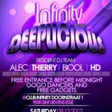 dj Hd @ Club Infinity - Deeplicious 08-12-2012