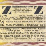 Carl Cox Rezerection 'Au Revoir' 29th December 1992