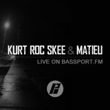 KurtRocSkee b2b Matieu Live on Bassport FM (20.04.2016)