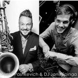 DJ Janis Spinga ft. Deniss Pashkevich (sax, flute) - live performance (house, soulful)