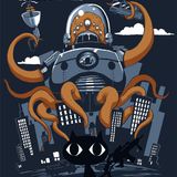 GoGo Battle Kitty vs Robo Octopus