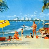 No Animal Testing :Retro Beach.